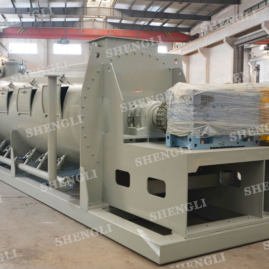 CMS-15000 单轴连续式搅拌机，用于固废处理